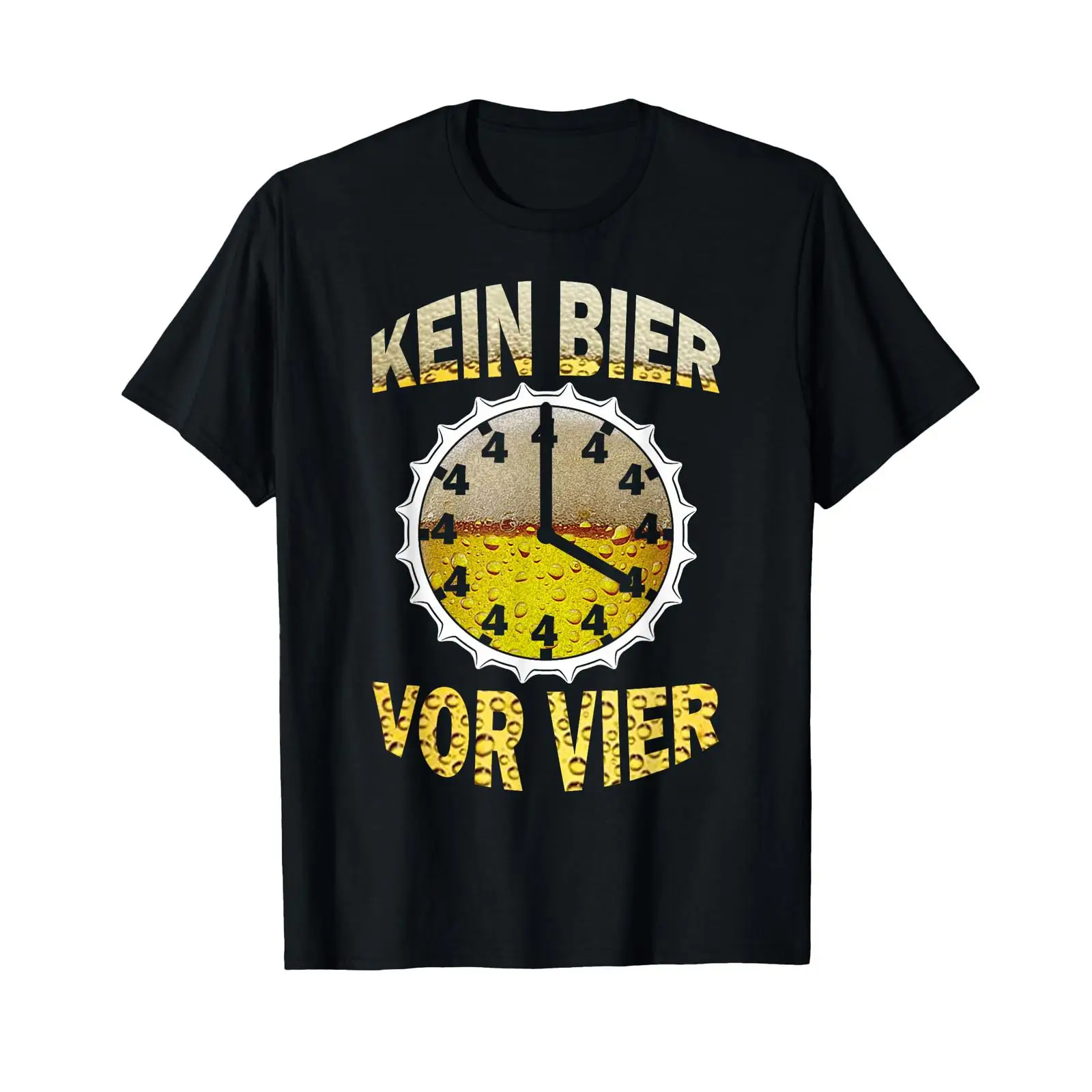 Vintage Fashion Quotes - Футболка с немецким текстом: «Kein Bier