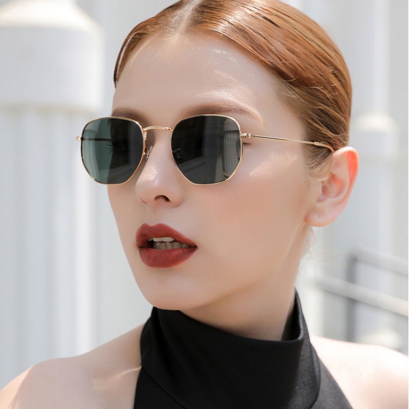 Vintage Fashion Enthusiasts - Круглые панк-солнцезащитные очки для мужчин, люксовый