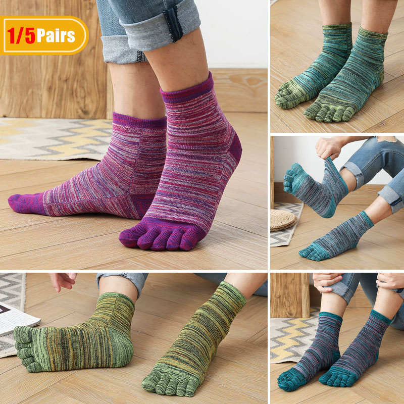 Vintage Fashion Enthusiasts - 1/5 пар мужских разноцветных носков Happy,