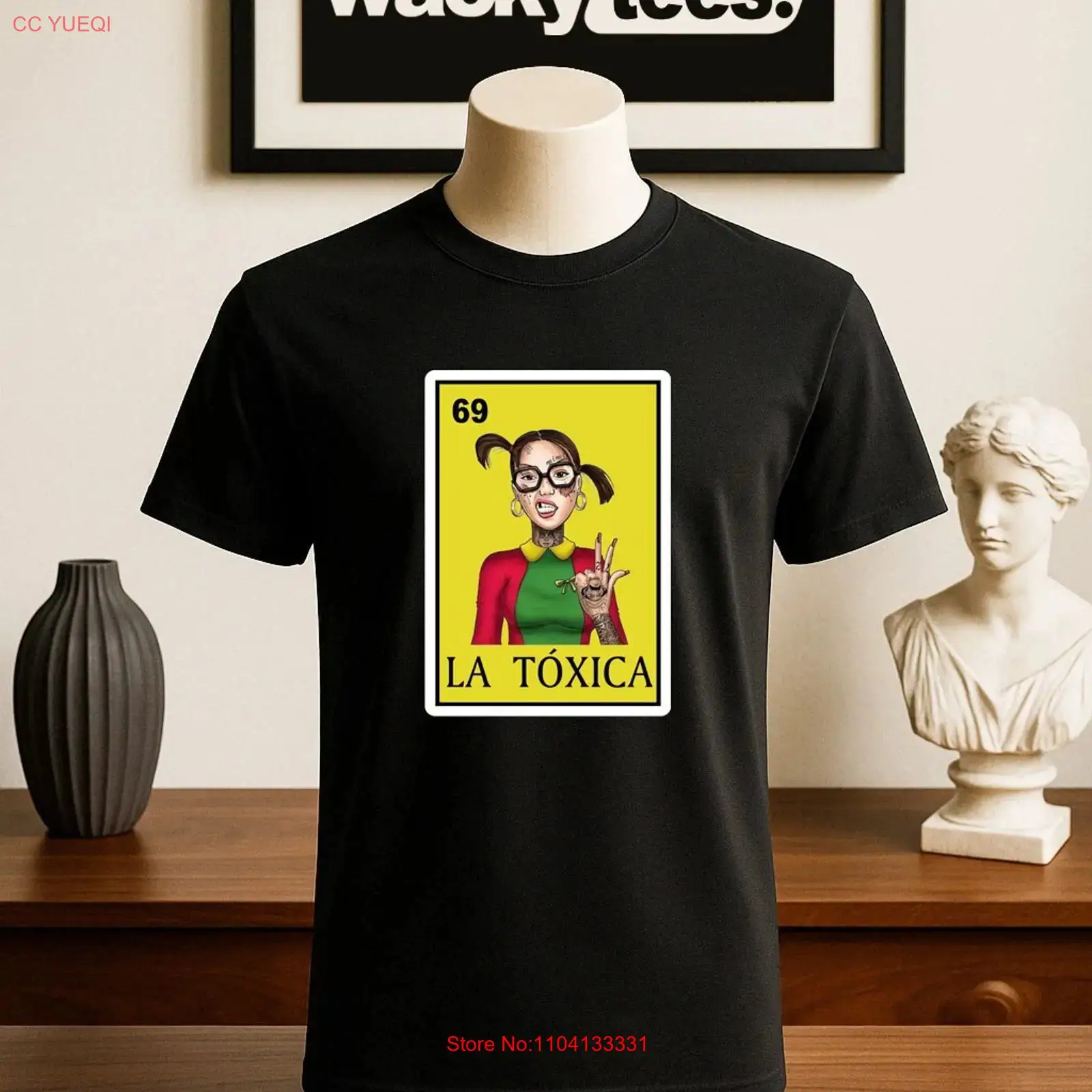 Vintage Fashion La - Футболка La Toxica Chilindrina Loteria Mexican