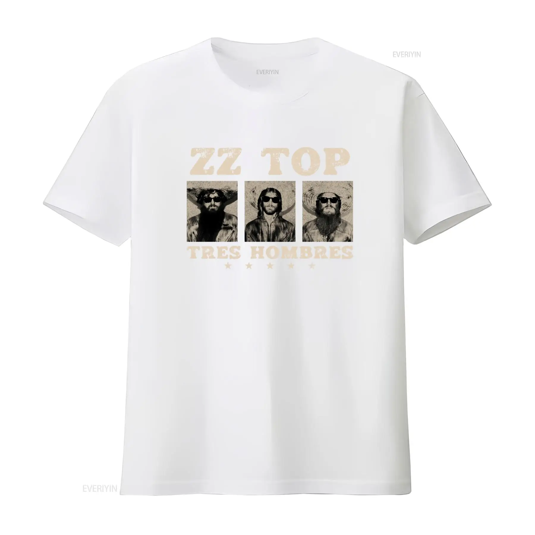 Футболка Tres Hombres ZZ Top R – обзор и цена Vintage Fashion La
